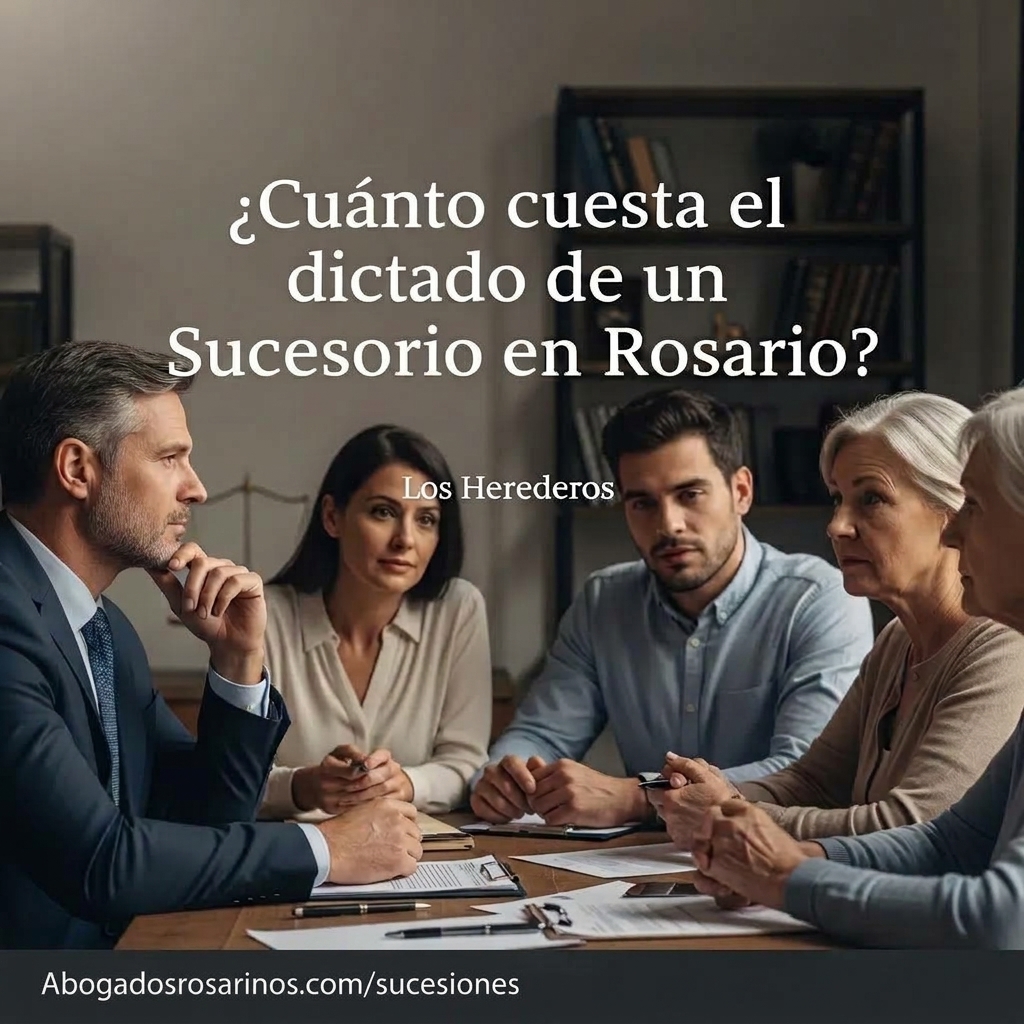 Cuánto cuesta el dictado de un Sucesorio en Rosario?